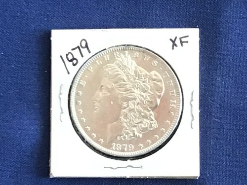 1879 Morgan Silver Dollar E8125 - Picture 2 of 4