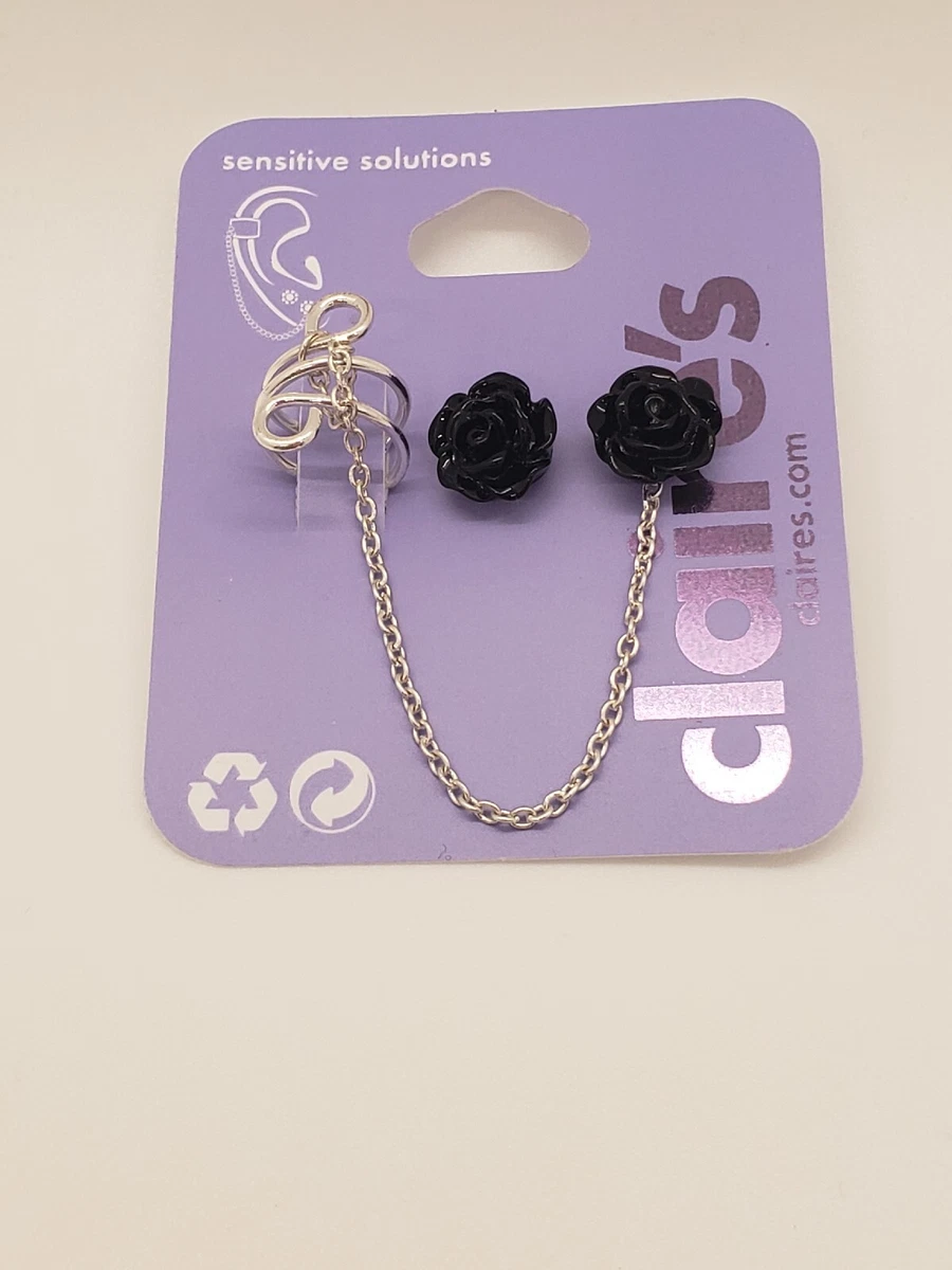 Long post shop earrings claire's