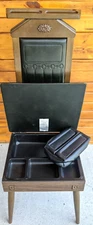 Vintage The Modern Crafts Co. Valet Butler CHAIR Mid-century Modern Black / Wood