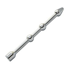 Balls in Motion Sound Stick, 316L Surgical Steel 7 Inches Male Urethral Plug