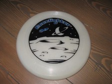 Vintage Wham-O Moonlighter FRISBEE Glow In The Dark 10" Flying Disk 1980 NICE  