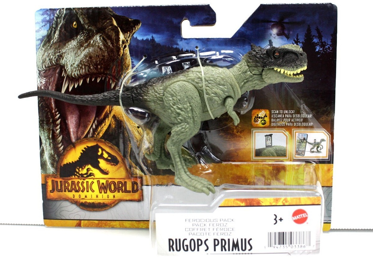 Jurassic World Dominion RUGOPS PRIMUS Ferocious Pack Dinosaur