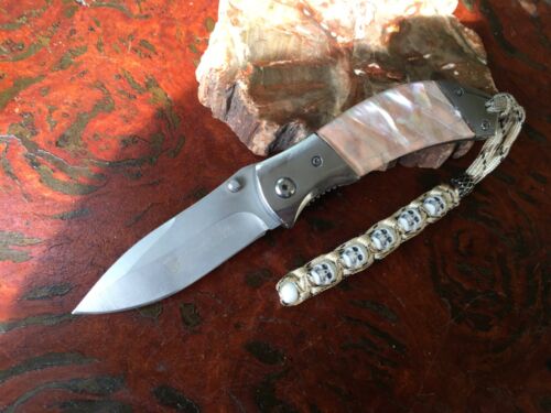 Collectable knife abalone shell handle - Picture 5 of 7