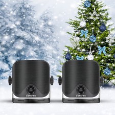 Herdio 2 Pack 4" Waterproof Marine Speakers 100W Surface Mounut for Boat UTV ATV