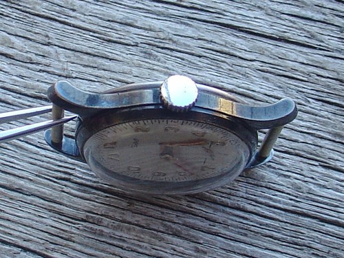 Rare Vintage Collectible ZIM (POBEDA) watch Black Case 2602 USSR SERVICED - Picture 7 of 17