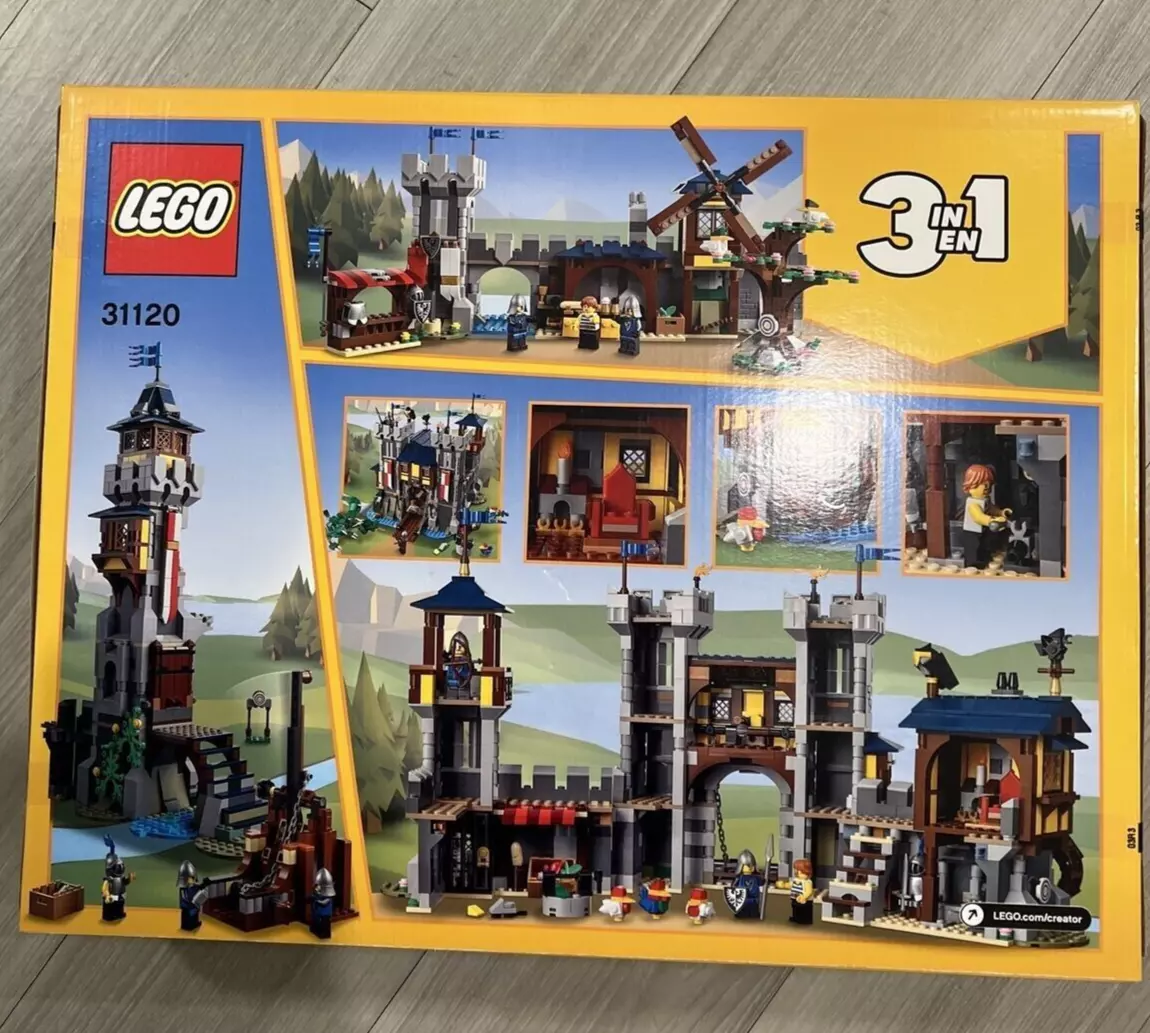 LEGO Creator 31120 pas cher, Le château médiéval