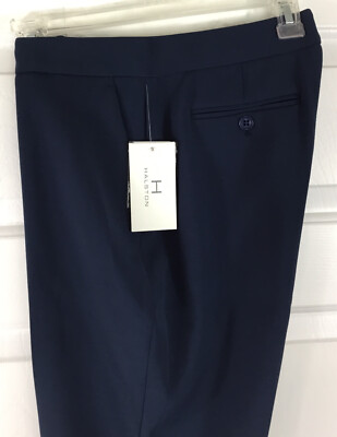 navy blue women's dress slacks SECOLI Women's Straight Wide Leg Trousers Pants Navy Blue Elegant Straight  Leg Pants at Amazon Women's Clothing store