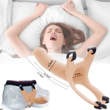 Strap-on-Harness-Double-Dildo-Dong-Anal-Butt-Plug-Sex-toys-for-Lesbian-Women Men