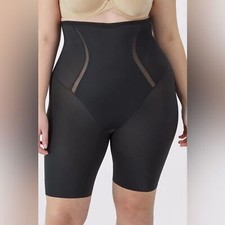 Maidenform High Waist Thigh Slimmer Shapewear black Size S NWT