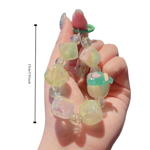 Resin Phone Charm Strap Colored Phone Lanyard Durable Hanging Ornament - Picture 2 of 6