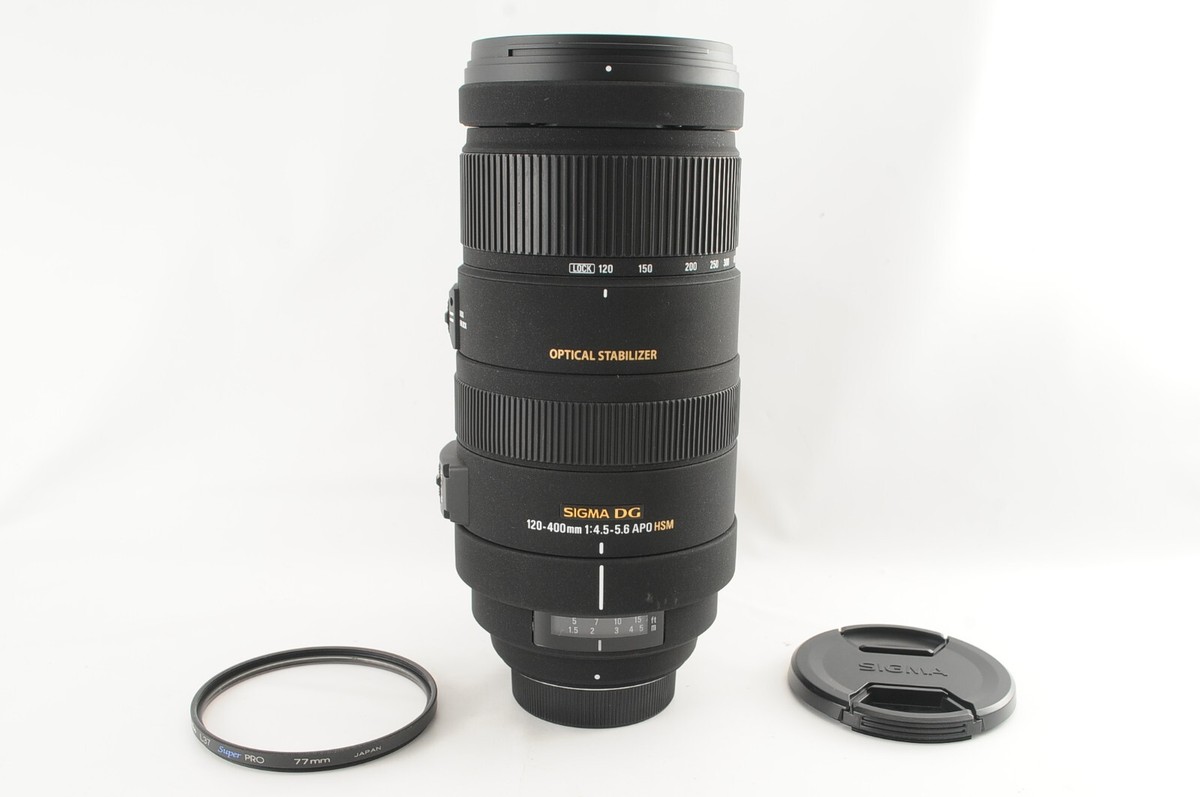 シグマAPO120-400mmf4.5-5.6HSM DG OSニコン#1086 Amazon.co.jp: SIGMA 望遠ズームレンズ APO 120-400mm F4.5-5.6