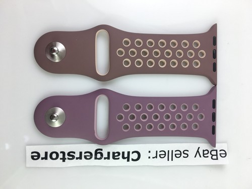 NOWY Oryginalny zegarek Apple Watch Nike Sport Band 44MM 45MM 46MM Chlor Niebieski/Zielony Glow - Zdjęcie 15 z 16