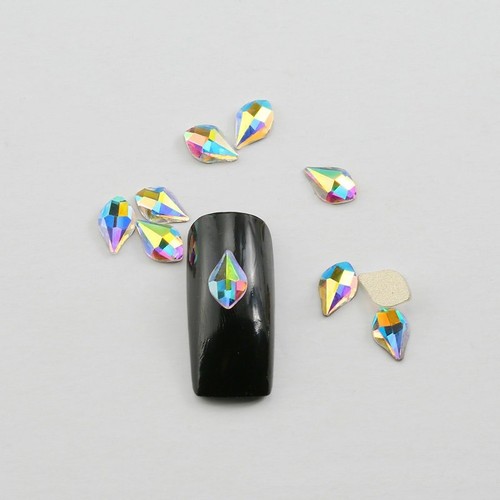 Multi-style Abnormity Nail Art Rhinestones Glitter Gems 3D Tips DIY Decoration - Picture 30 of 50