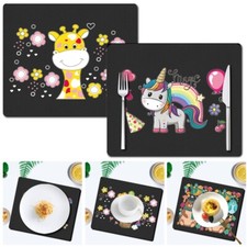 Placemats Heat Insulation non slip Dinner Table Mats Washable Place Mats UK