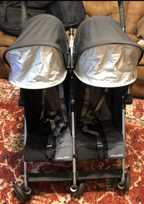 maclaren twin triumph stroller