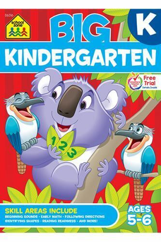 Big Kindergarten  - Learning Teaching Home School Book Workbook (©2018) - Picture 1 of 1