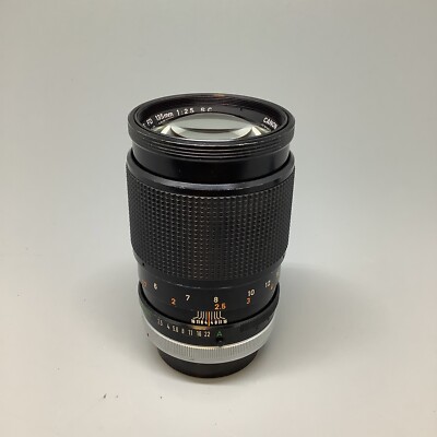 Canon FD 135mm f/2.5 S.C. Lens | eBay