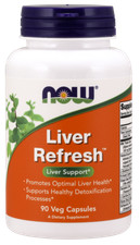 NOW Foods Liver Refresh  90 Veg Capsules, Liver Support, 02/2023 