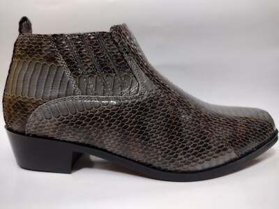 Antonio Cerrelli boots brand new. Size 8.5 Leather 5159 Antonio Cerrelli High Top Cuban Leather Heel Boot – D&K  main image 4