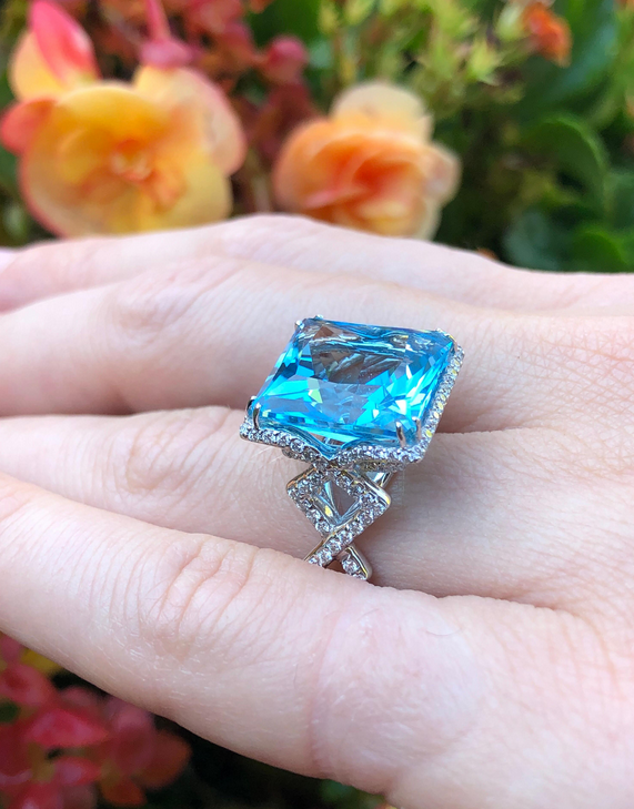 アクセサリー TOY RING\"CROWN\"- LIGHT BLUE POINTLESS JOURNEY TOY RING CROWN - メルカリ