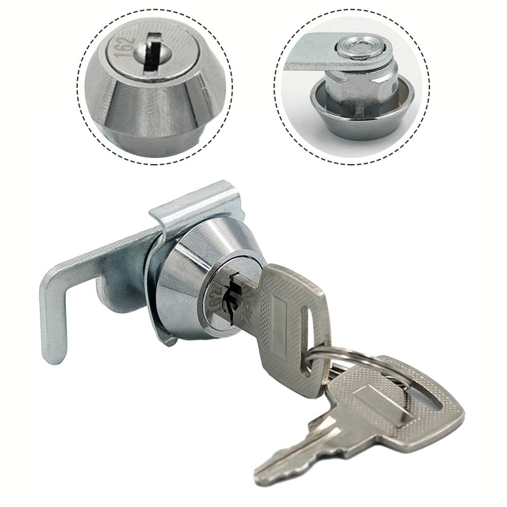 Cam Lock With Quick Clip For Cash Drawer Locker Metal