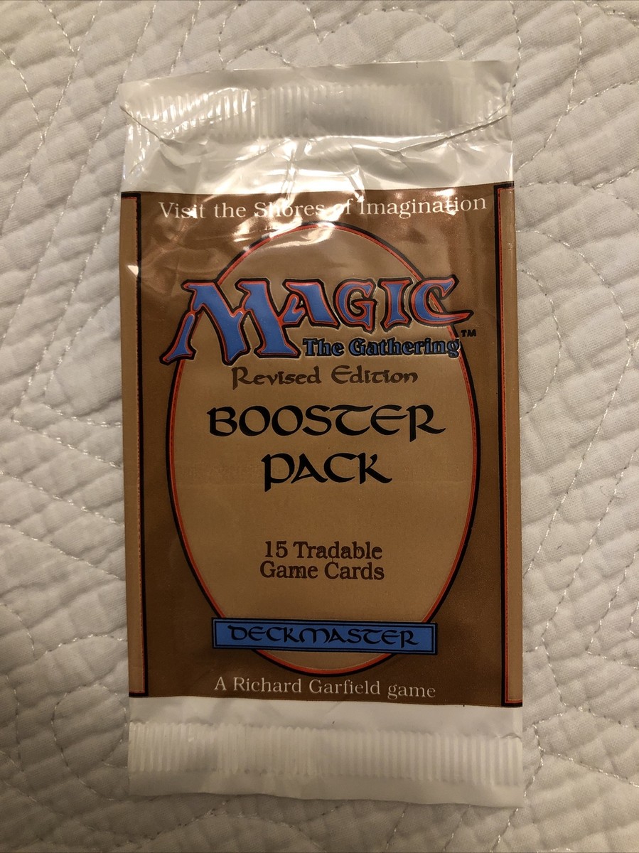 MTG Revised booster pack empty | eBay