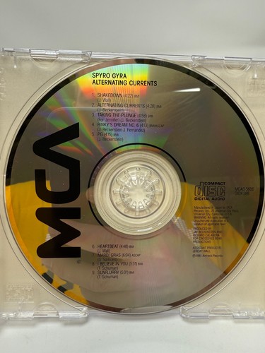 Spyro Gyra Alternating Currents CD TARGET ERA! MADE IN JAPAN MCAD-5606 RARE! OOP - Picture 6 of 7