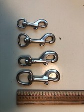 Chrome Plated Snaps Clips for Dog Leashes or Keychains