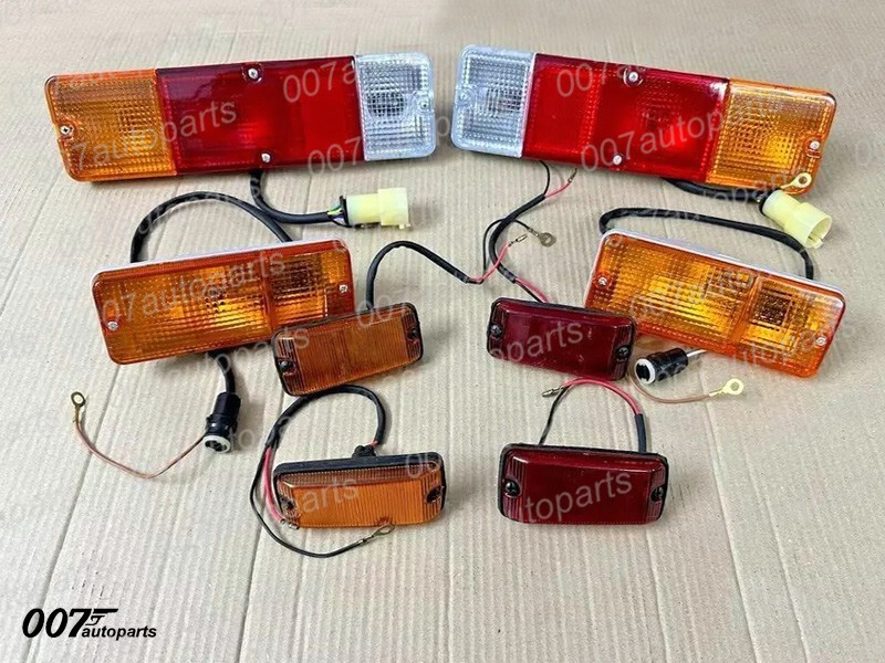 Light Set Complete for SUZUKI SAMURAI 80'-95 - Correct Amber