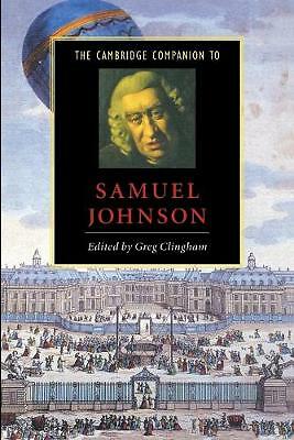 The Cambridge Companion to Samuel Johnson Clingham Paperback 9780521556255