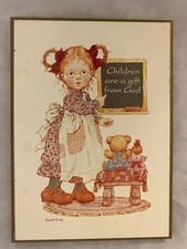 Wood 5.5X7.5" Children are a Gift from God Sign