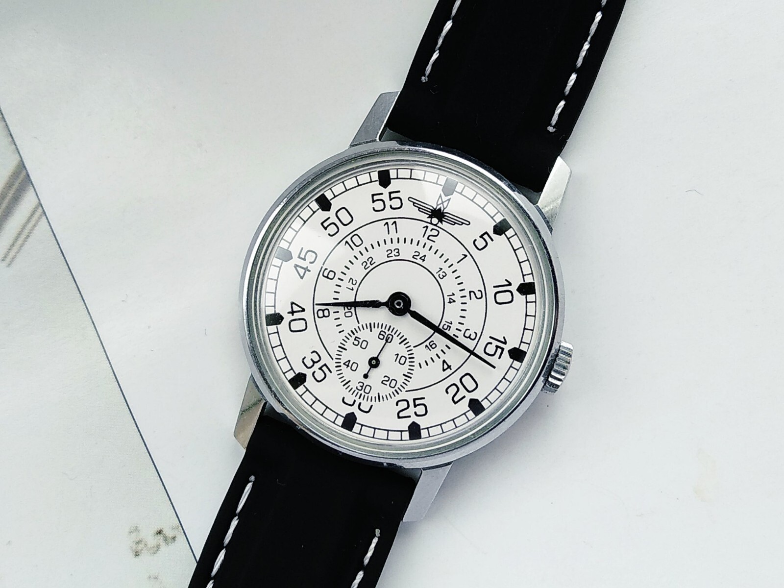 Vintage Pobeda Mechanical Men's Wristwatch ZIM Soviet Caliber 2602