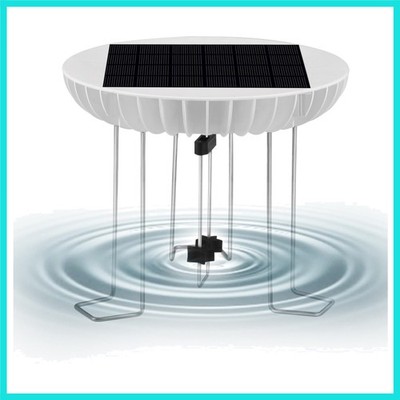 Solar Wiggler for Bird Bath Solar Powered Birdbath Water Agitator for Garden ...