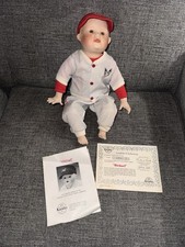 Ashton Drake Yolanda Bello, Michael Baseball Player Porcelain Doll Vintage
