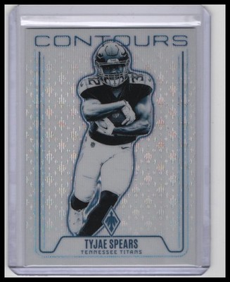 2024 Panini Phoenix #CON-TYS Tyjae Spears Contours Wave