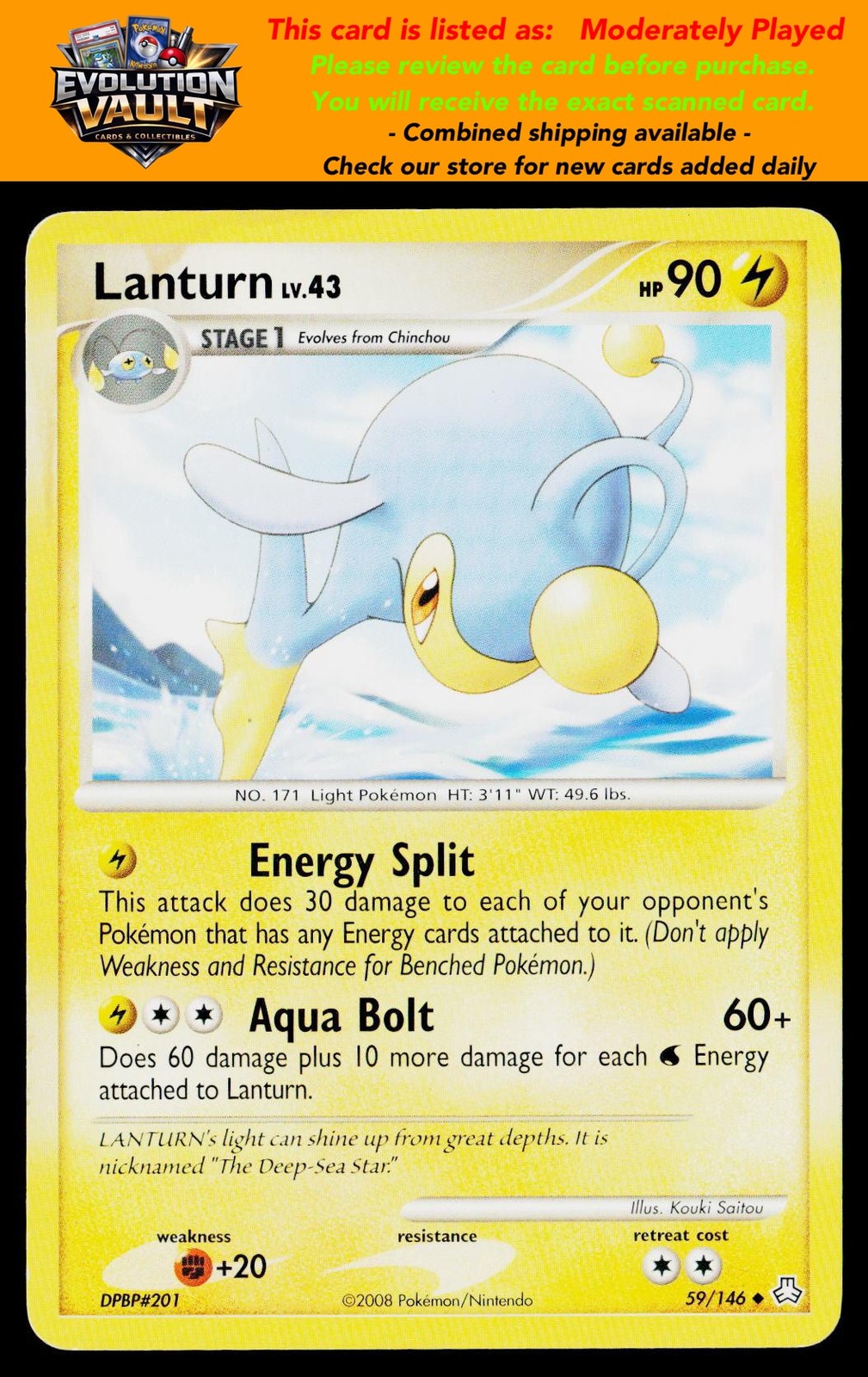 Legends Awakened #59/146 Lanturn (MP)