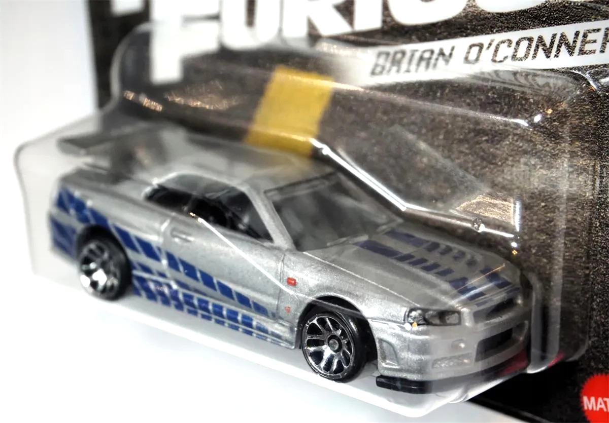 Nissan Skyline GT-R R34 Hot Wheels Fast & Furious Brian O'Conner