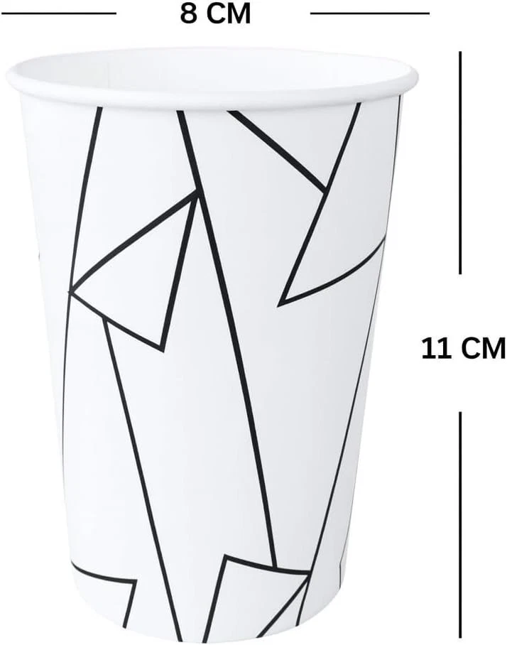 Pappbecher, Einweg Coffee to Go Becher - Kaffee to go Becher Pappe, 8 oz & 12oz - Bild 3 von 3