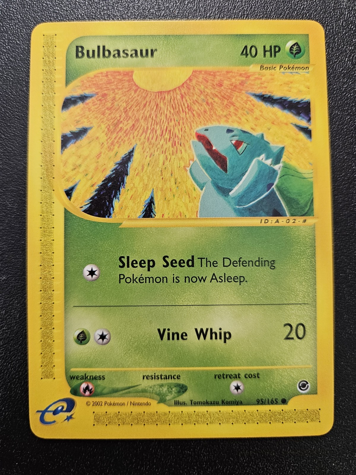 Pokemon Expedition Bulbasaur 95/165 NEAR MINT