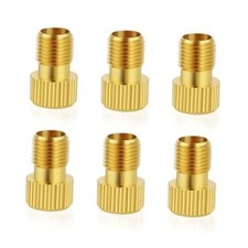 Bike Valve Adaptor, Needle Inflation Balloon Tire Pump Adapter Kitfor 6 Pcs