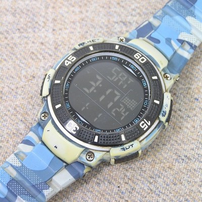 Retro Timberland Herrenuhr 13554J Resin Digital Funktioniert