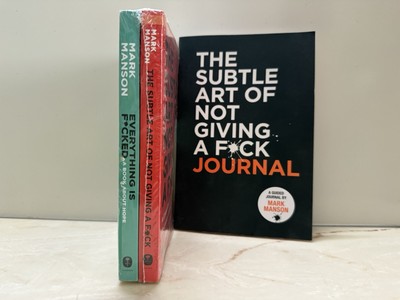 The Subtle Art of Not Giving a Fck 3 Qty Everything is F*cked By Mark Manson