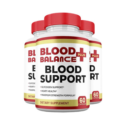 3-Pack Blood Balance Plus Capsules, BloodBalance Plus for Blood Support-180 Caps