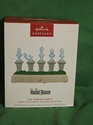 2025 Hallmark Ornament - THE SINGING BUSTS - Disney Haunted Mansion - NIB