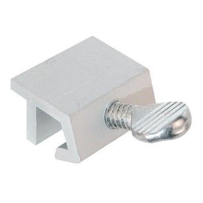 U 9980 Aluminum Sliding Window Security Lock, for 1/8 Inch Wide Rail (2 Pack)