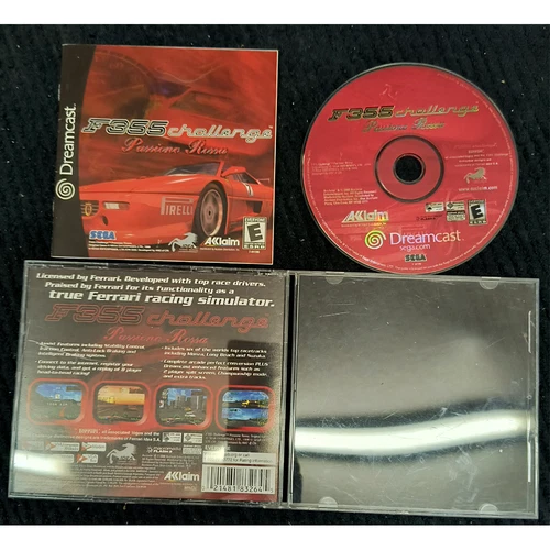 F355 Challenge: Passione Rossa   - Dreamcast (DC) CIB complete