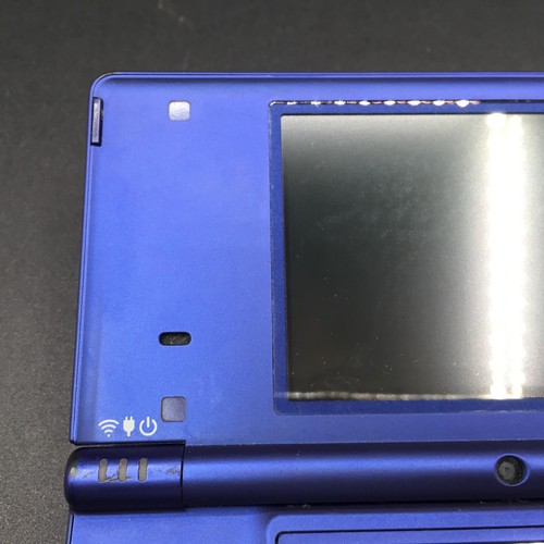 Consola Nintendo DSi Azul Metálico Cargador Stylus Portátil Japonés Japón Probado - Imagen 8 de 18