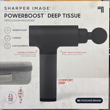 Sharper Image Powerboost Deep Tissue Massager 1016966 ... FREE S H 