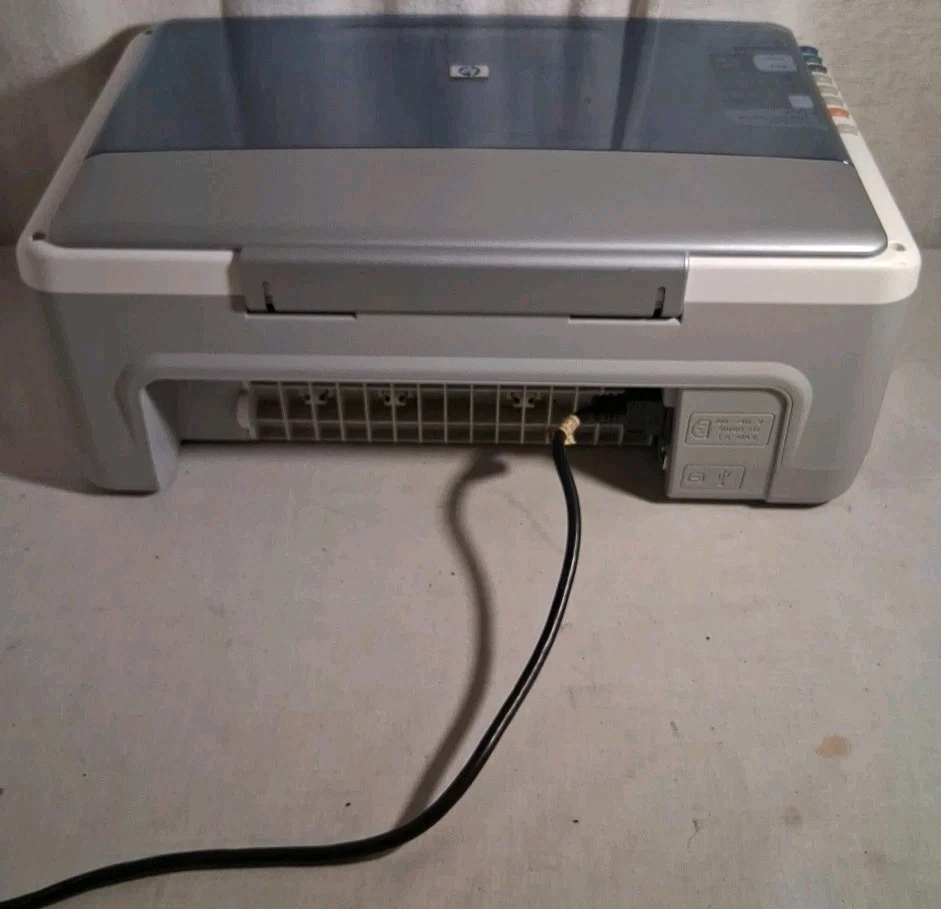 HP PSC 1210 All-In-One Inkjet Printer, Copier & Scanner, needs ink,or? Lights Up - Image 4 of 4