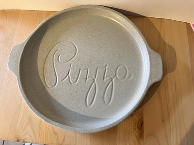 Moira Keramik Steinzeug Pizzaofen Schale/Teller - 9'' Durchmesser Steinzeug